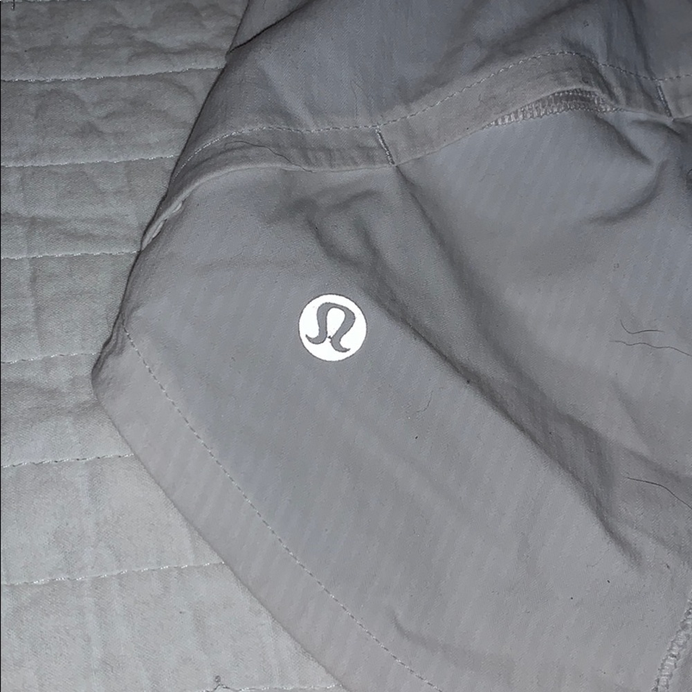 Lulu lemon white shorts!